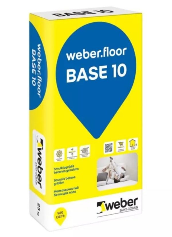 weber floor base 10